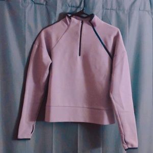 SMALL sport Champion quarter zip pullover